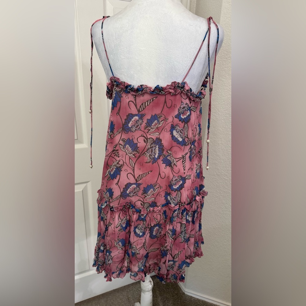 Cleobella Lotus Print Bella Mini Dress Size S - Picture 5 of 14